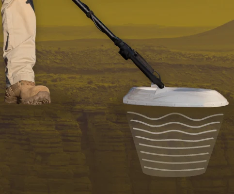 Muğla Minelab GPZ 8000 - Derinlik penetrasyonu