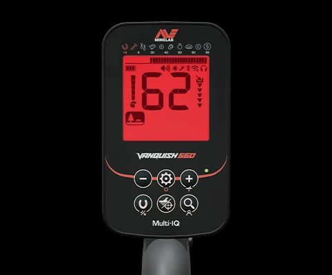 Muğla Minelab Vanquish 460 - VANQUISH ekran ve saha kontrolü